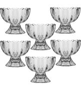 Deluxe 12-Piece Ice Cream Glass Bowls Dessert Servig Bowls, RRP £26 (2 packs of 6)