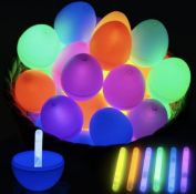 Thinkmax Glowing Eggs with 96pcs Mini Glow Sticks, 6 Packs RR £60