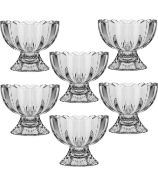 Deluxe 12-Piece Ice Cream Glass Bowls Dessert Servig Bowls, RRP £26 (2 packs of 6)