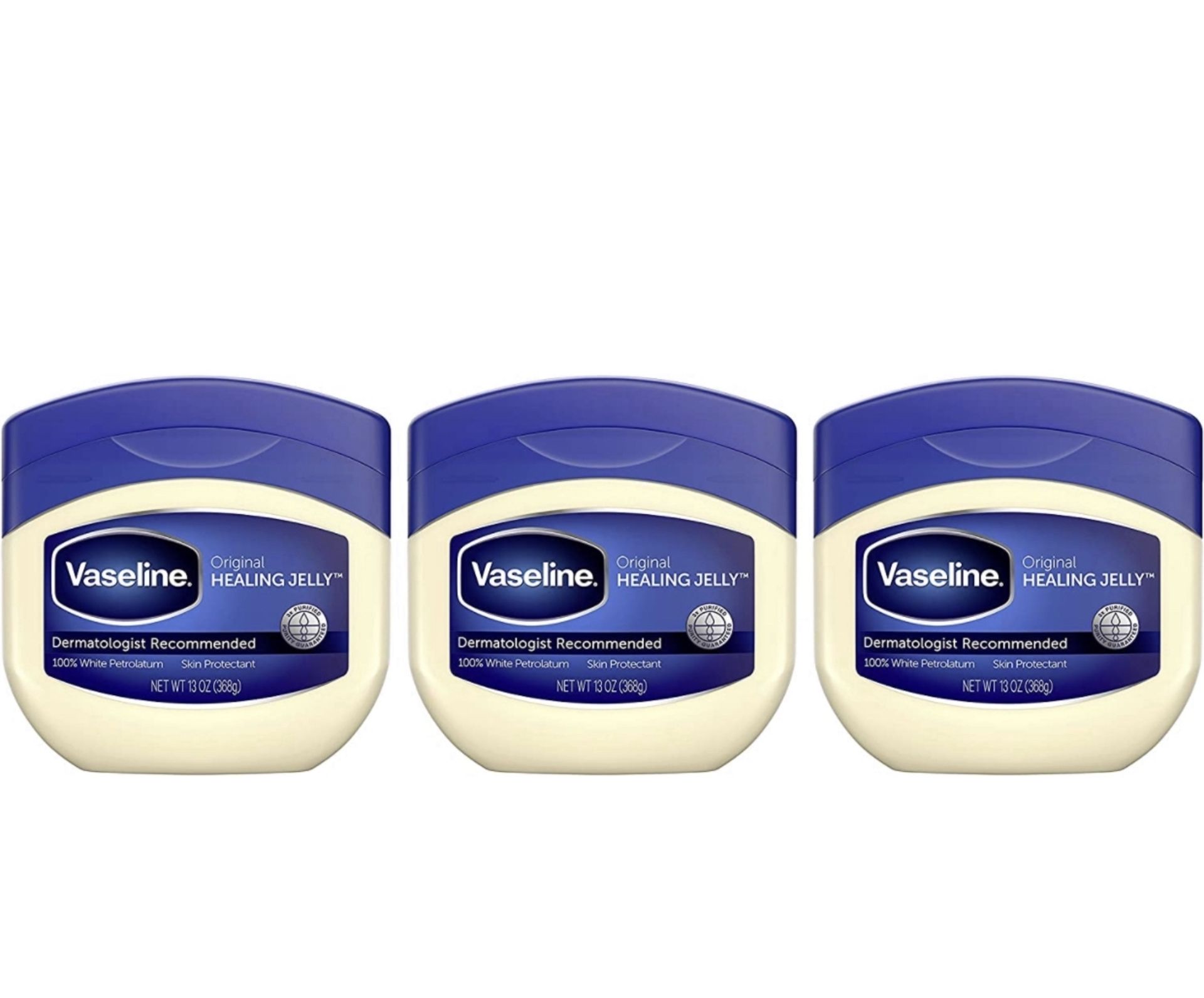 Vaseline Petroleum Jelly Original Healing Jelly 13 OZ (3 Pack) RRP £24.99