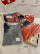 RRP £60 Set of 4 x AlvaQ Girls Long Sleeve Crew Neck Loose Sweatshirt Jumper, XL