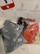 RRP £60 Set of 4 x AlvaQ Girls Long Sleeve Crew Neck Loose Sweatshirt Jumper, Medium
