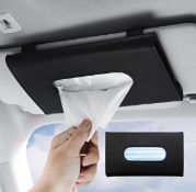 RRP £143 Set of 11 x Car Gadgets 2-Pieces Car Tissue Holders for Car Visor