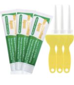 RRP £48 Set of 6 x Bluforest 3pcs Wall Spackle Wall Mending Agent with Scraper