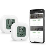 RRP £506 set of 23 x Oria 2-Pack Wireless Thermometer Hygrometer, RRP £22 Each