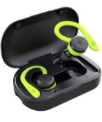 RRP £25.99 Apekx True Wireless Earbuds with Charging Case Premium Sound Built-In Mic