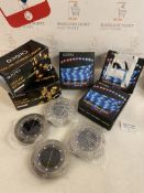 Collection of Strip Lights and Solar Garden Lights