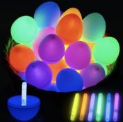 Thinkmax Glowing Eggs with 96pcs Mini Glow Sticks, 7 Packs RRP £70