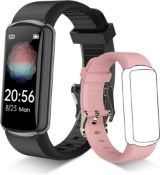 RRP £60 Set of 3 x Fitness Tracker,Smart Watch with Heart Rate Sleep Health Monitor