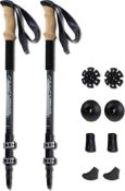 RRP £80 Set of 4 x 2pc/ Sets Trekology Nordic Walking Poles Trekking Poles