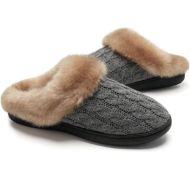 RRP £54 Set of 3 x Mabove Slippers Memory Foam Knitted Comfortable House Shoes, 36/37 EU