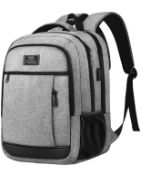 Qinol Travel Laptop Backpack with USB Charging Port RRP £23.99
