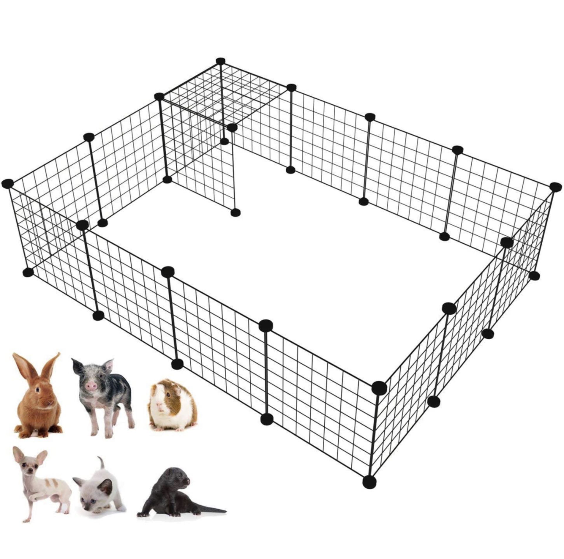 Langxun Metal Wire Storage Cube Organiser Small Animal Cage RRP £24.99