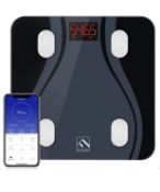 Fitindex Smart Body Fat Scale Digital Bathroom Bluetooth Scale