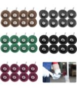 Hseamall 100pcs Buffing Wheel Polishing Buffs