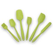 RRP £90 Set of 10 x Interiors87 6-Piece Silicone Spatulas Heat Resistant