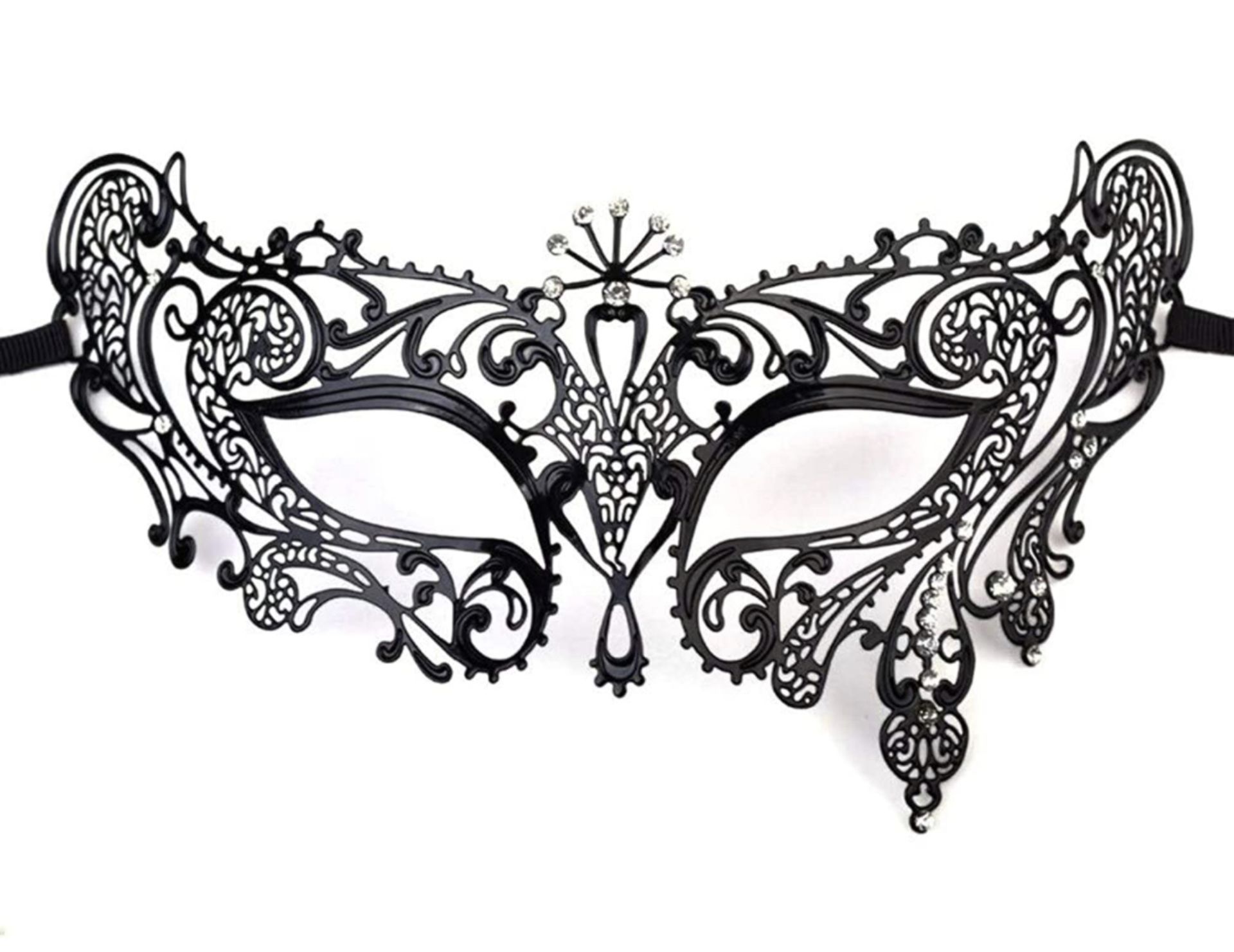 RRP £250 Collection of Lady of Luck Venetian Masks Metal Masquerade Masks, 18 Pieces - Image 2 of 3