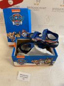 Kids Paw Patrol Summer Shoes, 28 Child Size