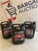 RRP £50 Set of 3 x SnowPro Snow Foam Shampoo Car Wash 5L