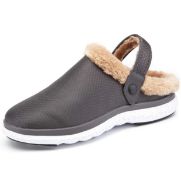 RRP £36.99 Eagsouni Unisex House Slippers Garden Clogs Mules Fleece Lines Shoes, 47 EU