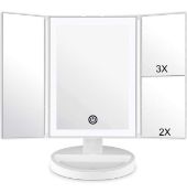 Hamswan Touch Screen LED Foldable Makeup Mirror RRP £23.99