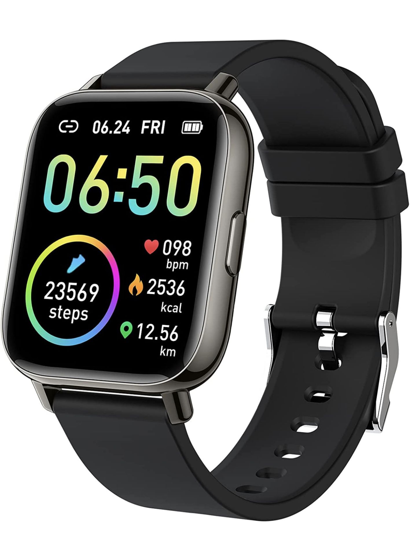 RRP £240 Set of 8 x Aswee Smart Watch, Fitness Tracker Touch Screen Sports Watch - Image 2 of 3