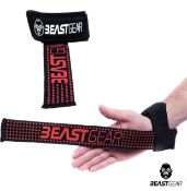 RRP £63 Set of 7 x Beast Gear Weight Lifting Straps Professional Wrist Straps