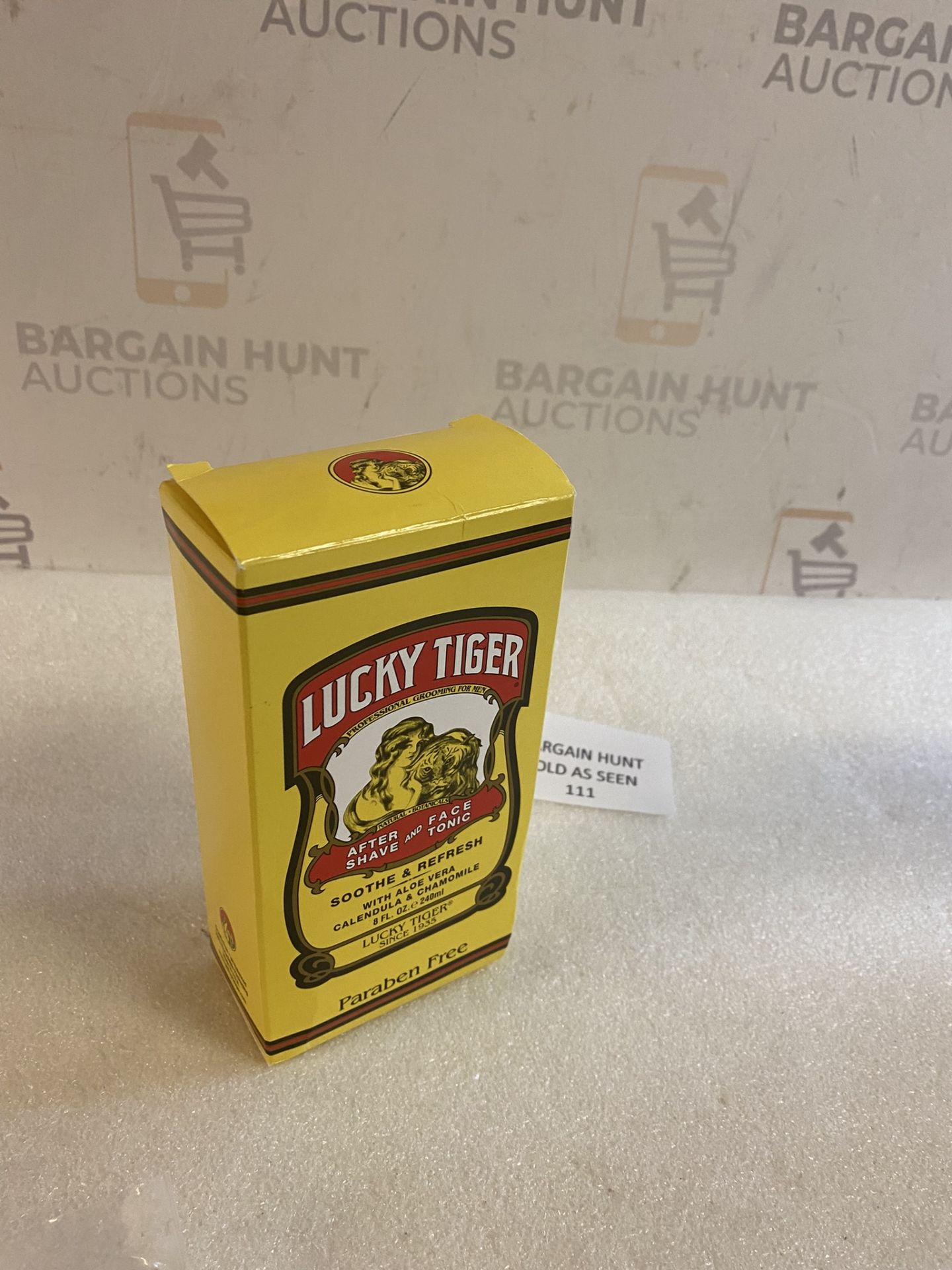 Lucky Tiger After Shave and Face Tonic, 8 Ounce