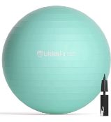 UrbnFit Exercise Ball Gym Balance Ball with Quick Pump