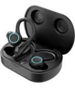 RRP £25.99 Apekx True Wireless Earbuds with Charging Case Premium Sound Built-In Mic