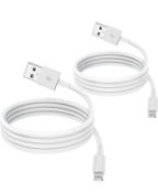 RRP £60 Set of 6 x Premium 2-Pack Charge Cables for iPhone