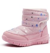 RRP £33.99 GubaRun Girls Boots Waterproof Fleece Lined Comfy Boots, 12.5 UK