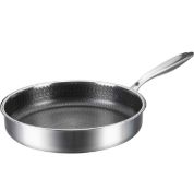 Winsdom Stainless Steel Large Induction Deep Frying Pan RRP £39.99