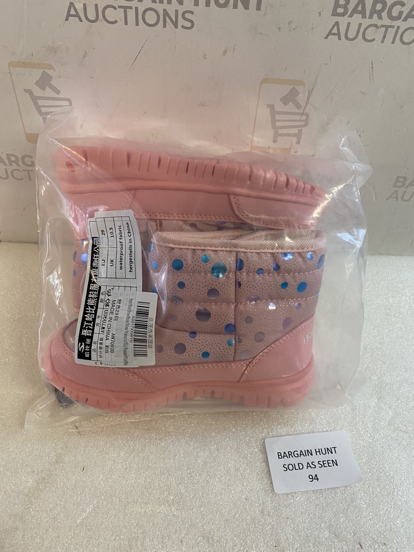 RRP £33.99 GubaRun Girls Boots Waterproof Fleece Lined Comfy Boots, 10.5 UK - Image 2 of 2