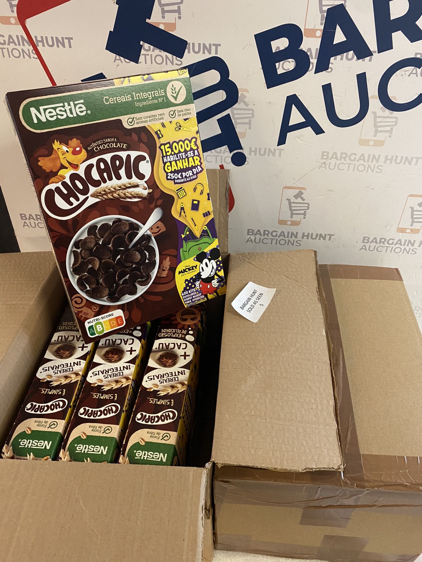 Nestle Original Chocopic Cereal, 375g, Set of 8 (2 boxes of 4) RRP £30