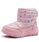 RRP £33.99 GubaRun Girls Boots Waterproof Fleece Lined Comfy Boots, 10.5 UK