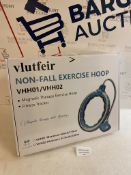 vlutfeir Smart Weighted Infinity Hula Hoop with Ball, 2-in-1 Fitness Non-Fall Hoola Hoop