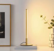 RRP £21.99 Edishine 16.9in LED Table Lamp Modern 3 Colours Dimmable Desk Lamp