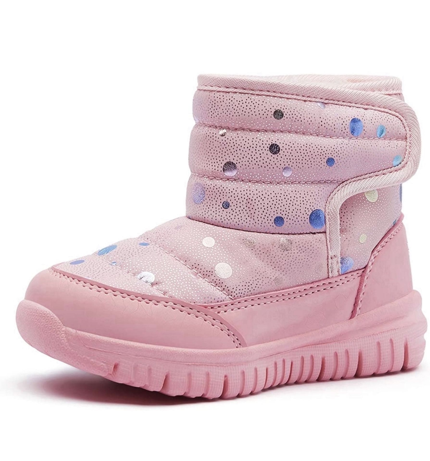RRP £33.99 GubaRun Girls Boots Waterproof Fleece Lined Comfy Boots, 12.5 UK