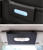 RRP £90 Set of 7 x Car Gadgets 2-Pieces Car Tissue Holders for Car Visor