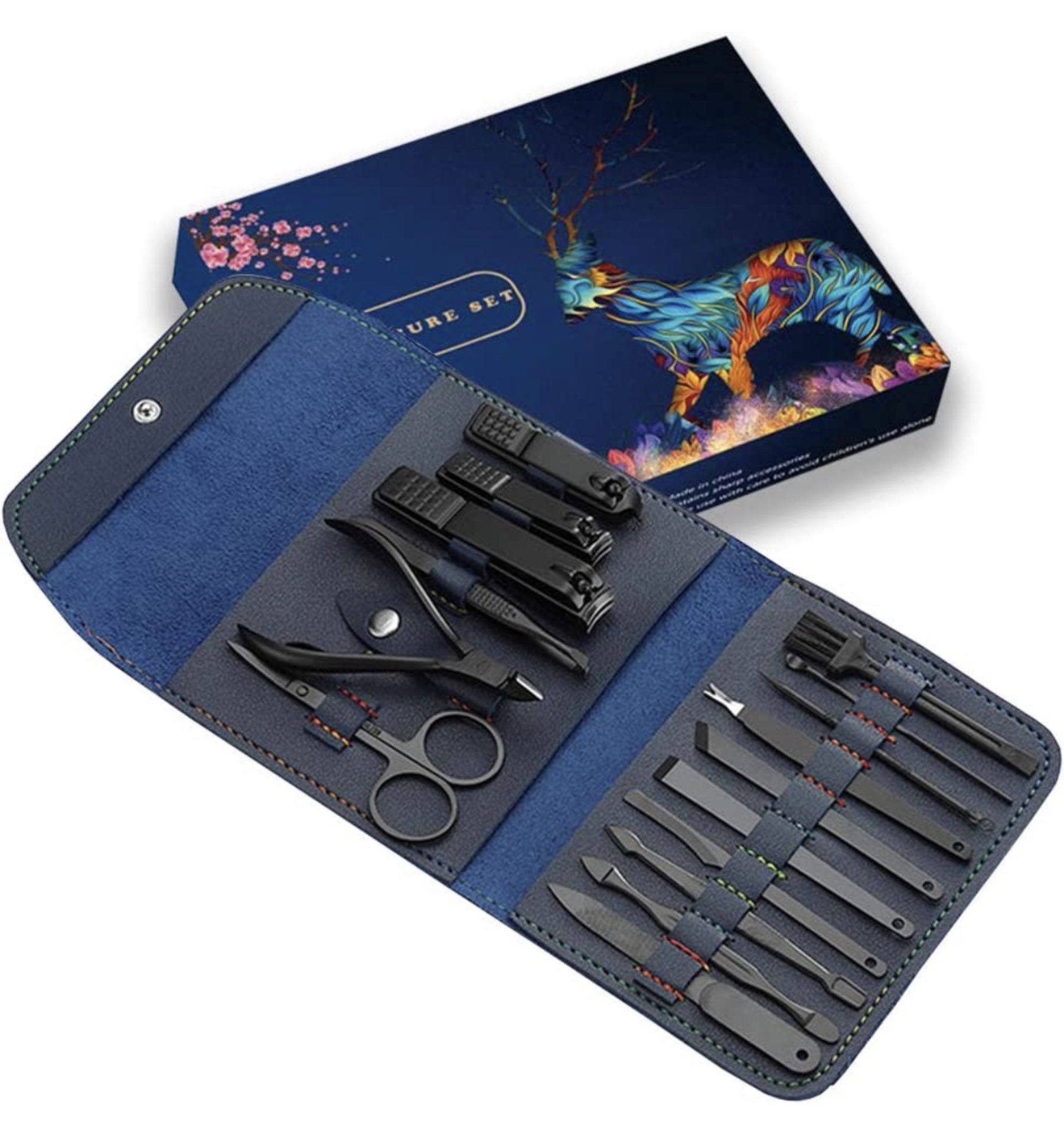 Professional Stainless Steel Manicure Set Gift Pack