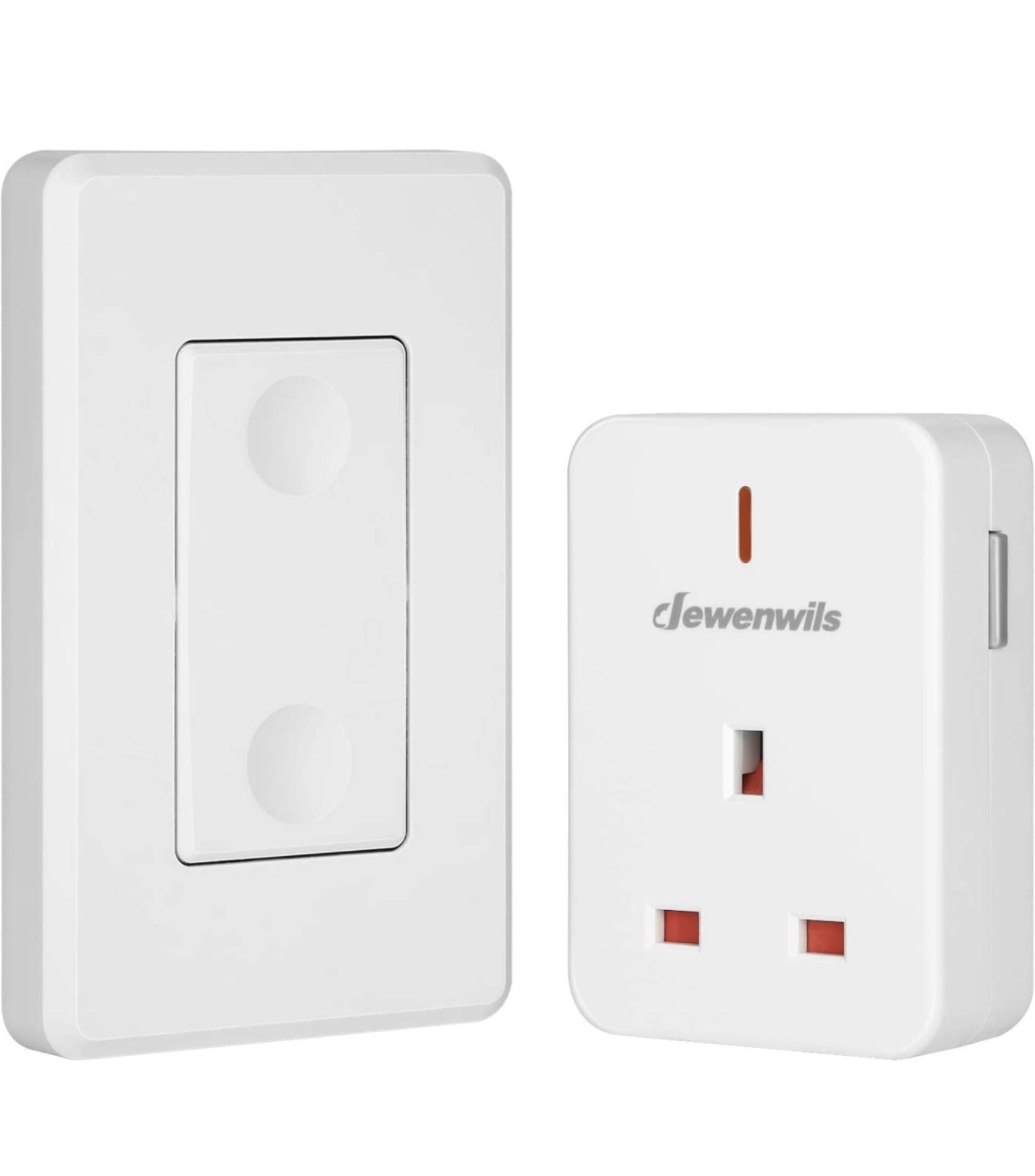 RRP £52 Set of 4 x Dewenwils Remote Control Plug Socket Wireless Light Switch