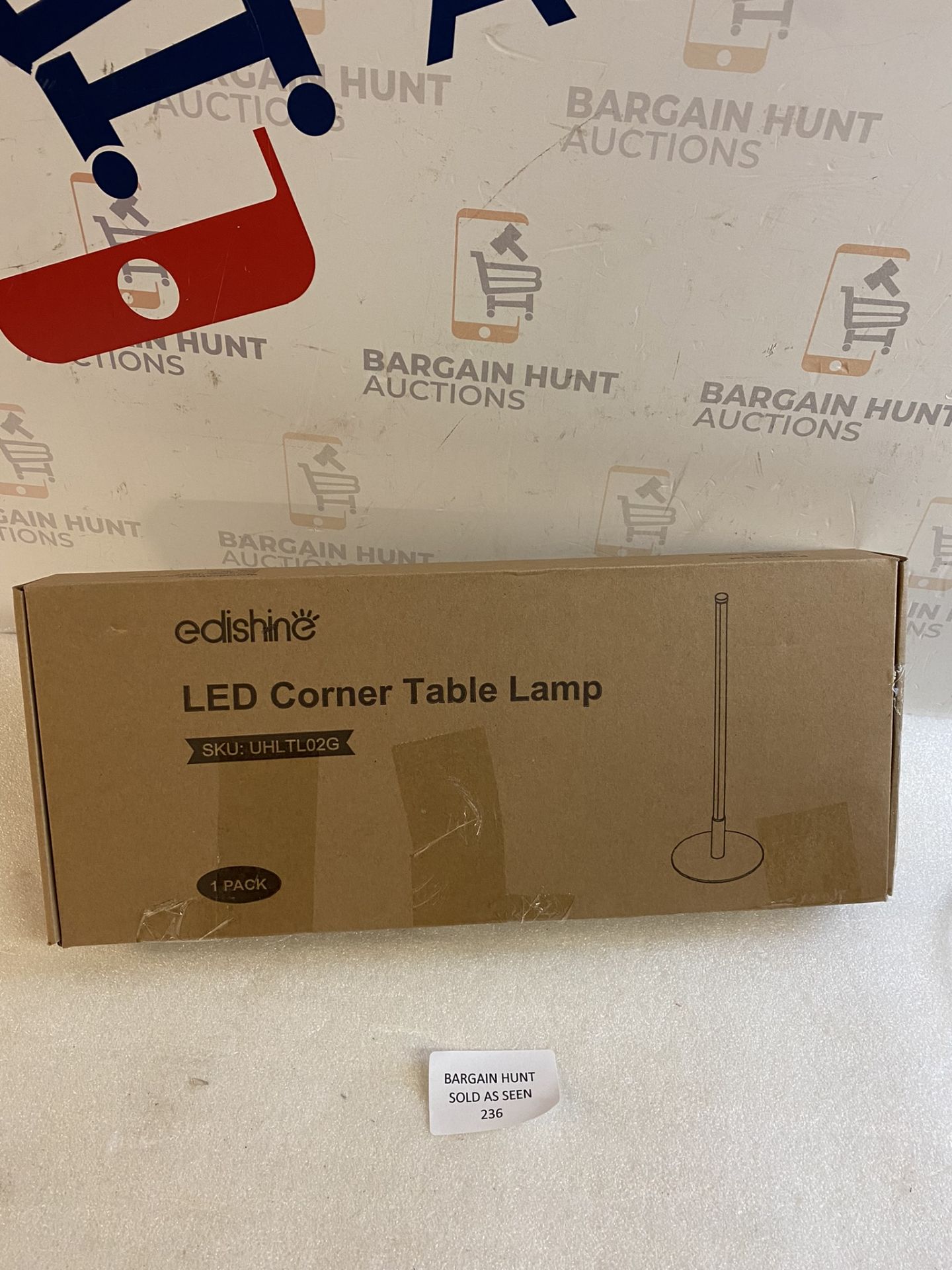 RRP £21.99 Edishine 16.9in LED Table Lamp Modern 3 Colours Dimmable Desk Lamp - Image 2 of 2