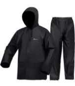 Ultra-Light Work Wear Waterproof Rainsuit for Men/ Women, Large RRP £21.99