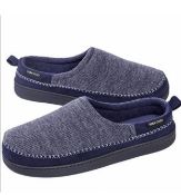RRP £18.99 VeraCosy Men's Knitted Fluffy Memory Foam Warm Slippers, 12 UK