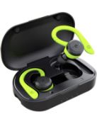 RRP £25.99 Apekx True Wireless Earbuds with Charging Case Premium Sound Built-In Mic