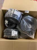 RRP £50 Set of 5 x SoliFlex Flexible Conduit Outdoor Cable Duct IP40-10m Coil