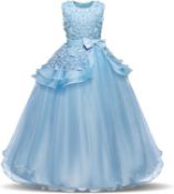 NNJXD Girls Pageant Princess Dress Party Prom Gown, 11-12 Years