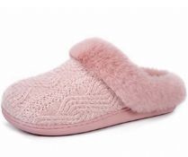 RRP £19.99 VeraCosy Women's Fuzzy Velvet Memory Foam Faux Fur Slippers, 7/8 UK