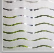 RRP £160 Set of 10 x Lemon Cloud Window Film Privacy Frosted Self Adhesive Sticker 60x200cm